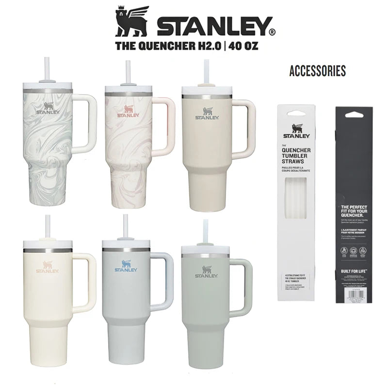 Stanley Insulated Tumbler with Straws